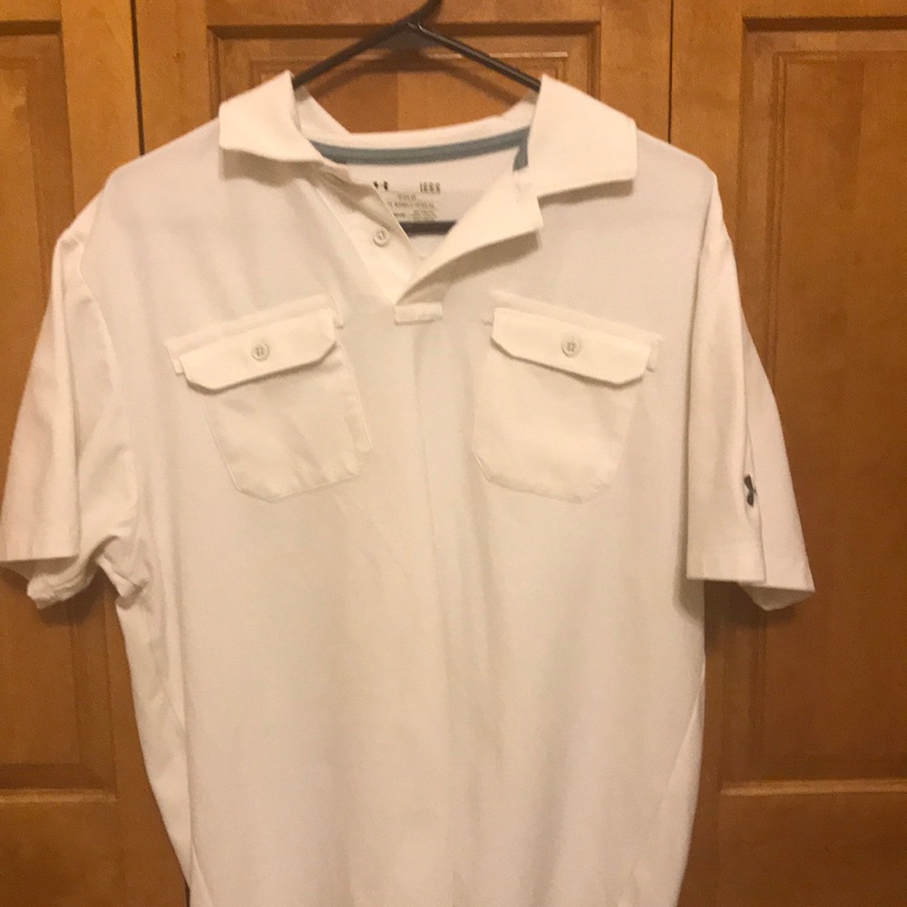UA dual pocket polo